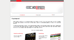 Desktop Screenshot of cybers.cz