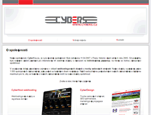 Tablet Screenshot of cybers.cz